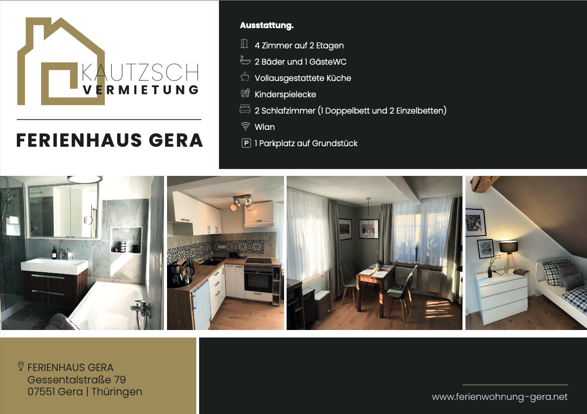 Ferienhaus mieten in Gera